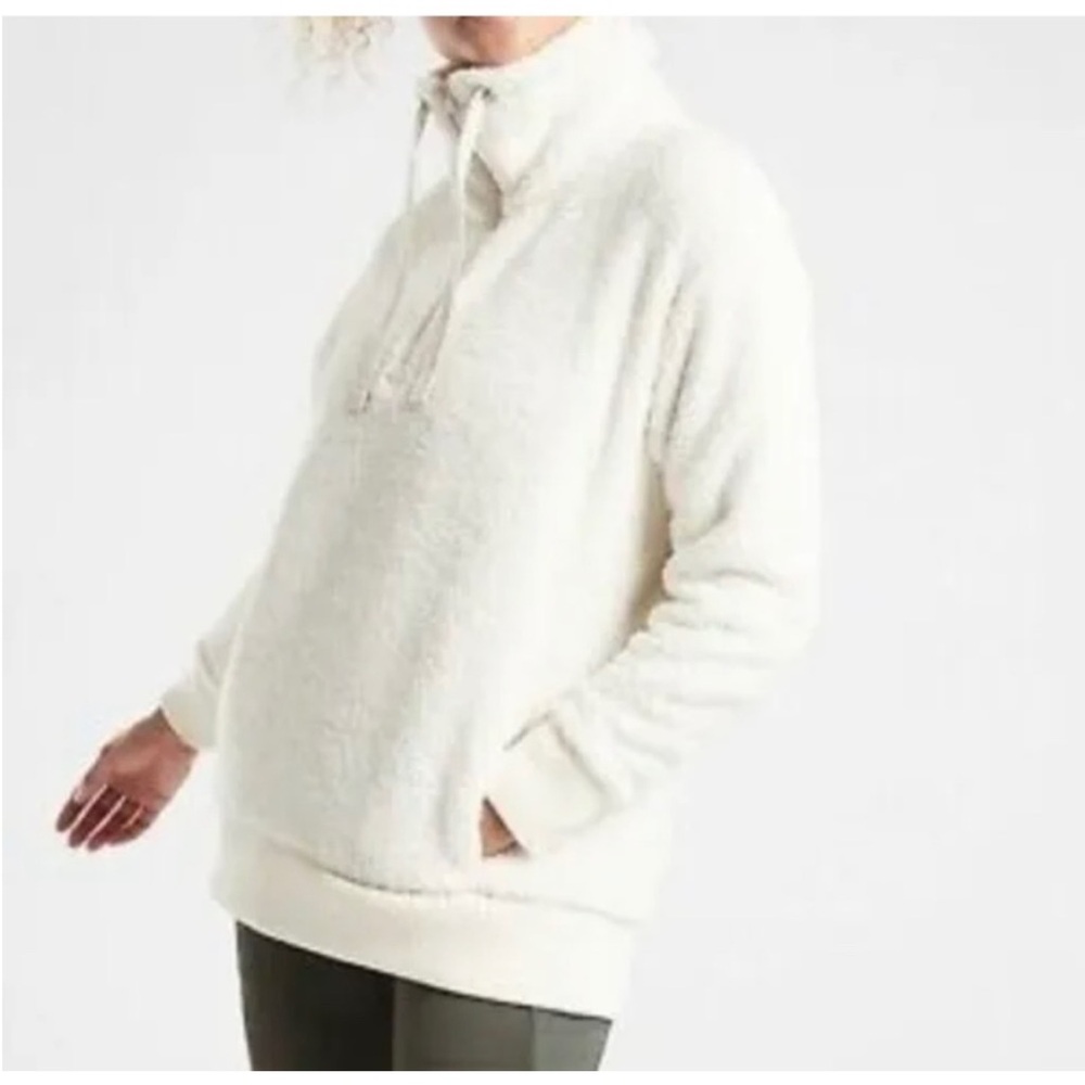 Athleta Talus fleece pullover